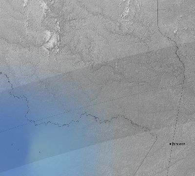 Map of the weather observed across Colombia during the solar eclipse of 04/29/1995