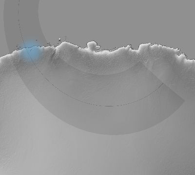 Map of the weather observed across Antarctica during the solar eclipse of 02/17/2026