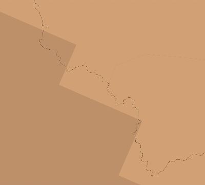 Map of the average cloud coverage across Togo for the solar eclipse of 06/28/1908