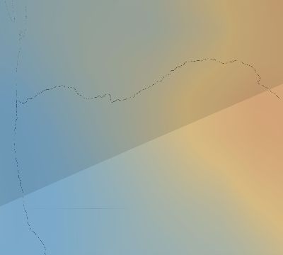 Map of the average cloud coverage across Namibia for the solar eclipse of 12/03/1918
