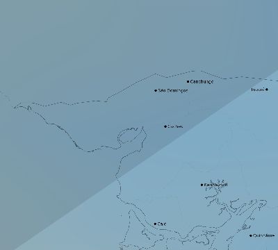 Map of the average cloud coverage across Guinea-Bissau for the solar eclipse of 03/28/1922