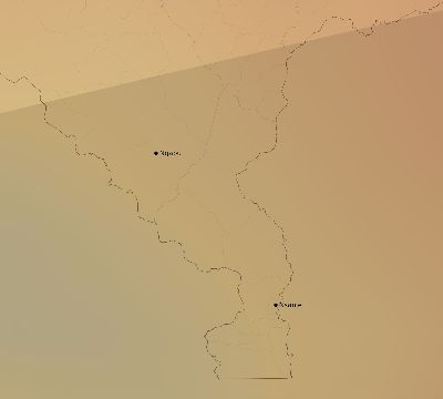 Map of the average cloud coverage across Malawi for the solar eclipse of 03/17/1923