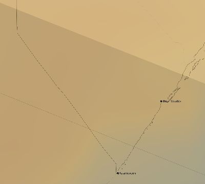 Map of the average cloud coverage across Somalia for the solar eclipse of 01/14/1926
