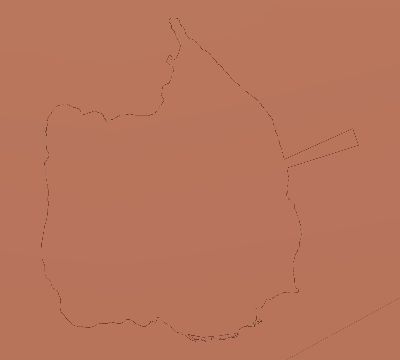 Map of the average cloud coverage across India for the solar eclipse of 05/09/1948