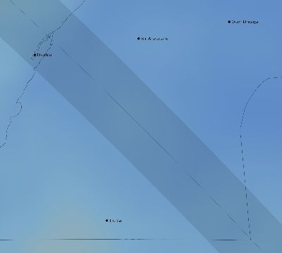 Map of the average cloud coverage across Western Sahara for the solar eclipse of 09/01/1951