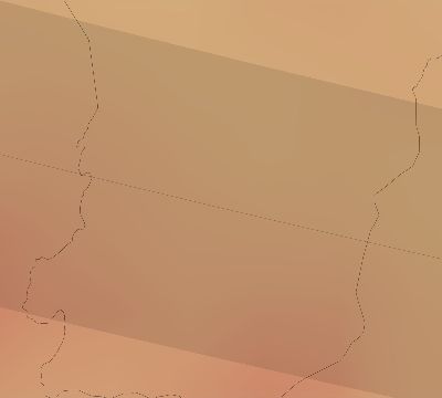 Map of the average cloud coverage across Sudan for the solar eclipse of 10/02/1959