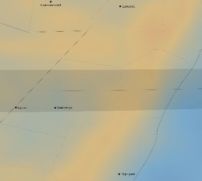 Map of the average cloud coverage across Somalia for the solar eclipse of 10/02/1959