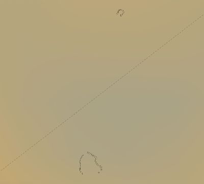 Map of the average cloud coverage across French Polynesia for the solar eclipse of 05/30/1965