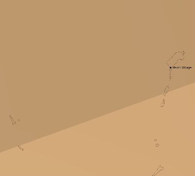 Map of the average cloud coverage across Kiribati for the solar eclipse of 11/23/1965