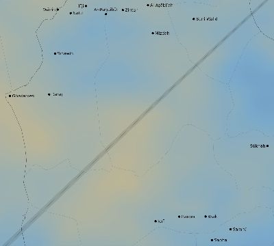 Map of the average cloud coverage across Libya for the solar eclipse of 05/20/1966