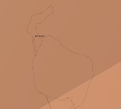Map of the average cloud coverage across Saint Pierre and Miquelon for the solar eclipse of 03/07/1970