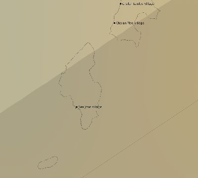 Map of the average cloud coverage across Northern Mariana Islands for the solar eclipse of 06/10/2002