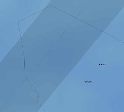 Map of the average cloud coverage across Chad for the solar eclipse of 03/29/2006