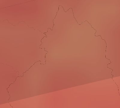 Map of the average cloud coverage across Myanmar for the solar eclipse of 07/22/2009