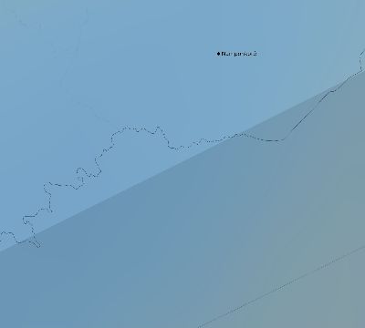 Map of the average cloud coverage across Burkina Faso for the solar eclipse of 01/05/2038