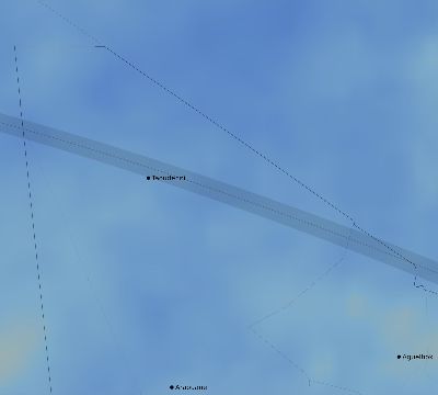 Map of the average cloud coverage across Mali for the solar eclipse of 07/02/2038