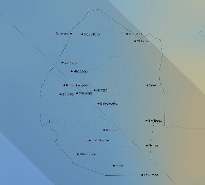 Map of the average cloud coverage across Eswatini (Swaziland) for the solar eclipse of 08/02/2046
