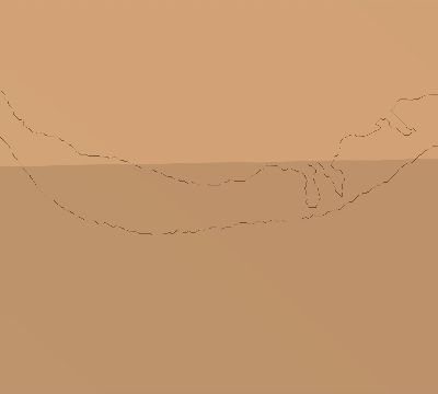 Map of the average cloud coverage across Kiribati for the solar eclipse of 01/16/2056