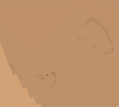 Map of the average cloud coverage across Kiribati for the solar eclipse of 07/12/2056