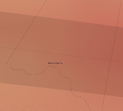 Map of the average cloud coverage across Colombia for the solar eclipse of 05/11/2059