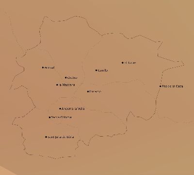 Map of the average cloud coverage across Andorra for the solar eclipse of 11/05/2059