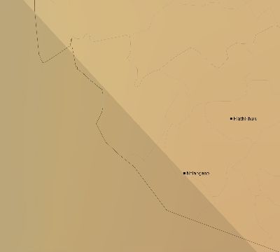 Map of the average cloud coverage across Eswatini (Swaziland) for the solar eclipse of 10/24/2060