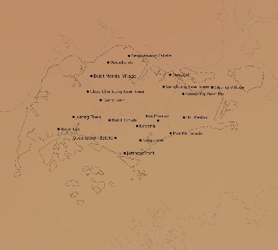 Map of the average cloud coverage across Singapore for the solar eclipse of 02/28/2063