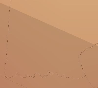 Map of the average cloud coverage across Belize for the solar eclipse of 12/06/2067
