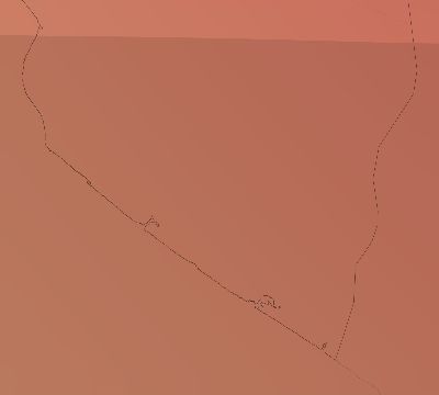 Map of the average cloud coverage across Gabon for the solar eclipse of 03/31/2071