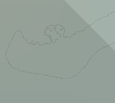 Map of the average cloud coverage across Cuba for the solar eclipse of 11/15/2077