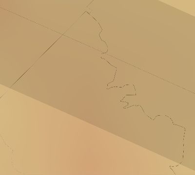 Map of the average cloud coverage across Uganda for the solar eclipse of 08/03/2092