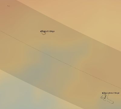 Map of the average cloud coverage across Kiribati for the solar eclipse of 09/26/2117