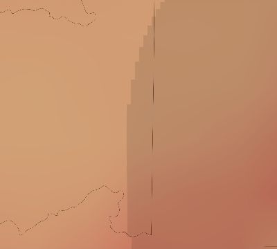 Map of the average cloud coverage across DR Congo for the solar eclipse of 03/22/2118