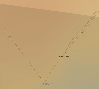 Map of the average cloud coverage across Somalia for the solar eclipse of 04/13/2135