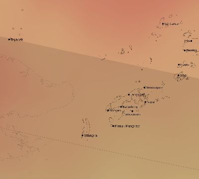 Map of the average cloud coverage across Philippines for the solar eclipse of 08/26/2147