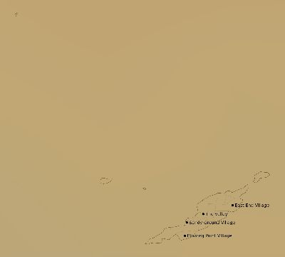 Map of the average cloud coverage across Anguilla for the solar eclipse of 10/17/2153
