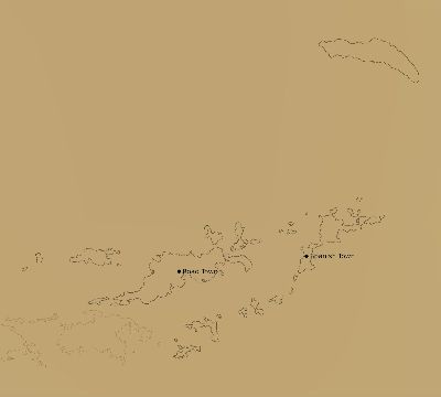 Map of the average cloud coverage across British Virgin Islands for the solar eclipse of 10/17/2153