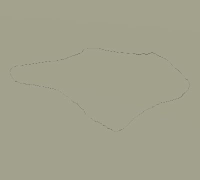 Map of the average cloud coverage across Kiribati for the solar eclipse of 04/12/2154