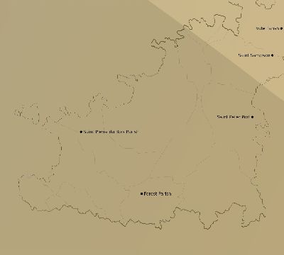Map of the average cloud coverage across Guernsey for the solar eclipse of 06/04/2160