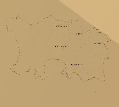 Map of the average cloud coverage across Jersey for the solar eclipse of 06/04/2160