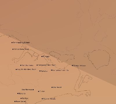 Map of the average cloud coverage across Singapore for the solar eclipse of 07/05/2168