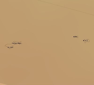 Map of the average cloud coverage across American Samoa for the solar eclipse of 05/05/2171