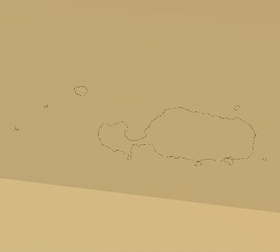 Map of the average cloud coverage across Fiji for the solar eclipse of 05/05/2171