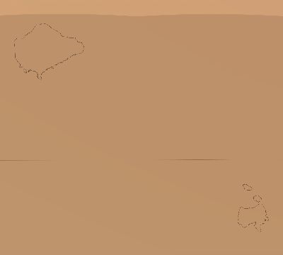 Map of the average cloud coverage across Saint Helena, Ascension and Tristan da Cunha for the solar eclipse of 10/17/2172