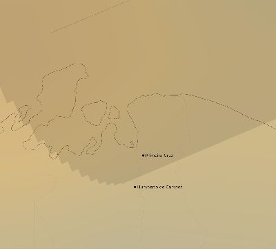 Map of the average cloud coverage across Brazil for the solar eclipse of 06/05/2179