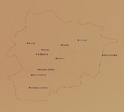 Map of the average cloud coverage across Andorra for the solar eclipse of 11/17/2180