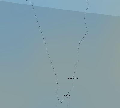Map of the average cloud coverage across Israel for the solar eclipse of 11/17/2180
