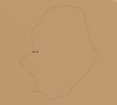 Map of the average cloud coverage across Niue for the solar eclipse of 09/27/2182