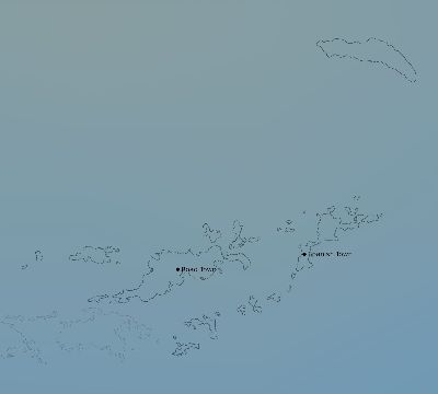 Map of the average cloud coverage across British Virgin Islands for the solar eclipse of 01/20/2186