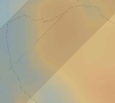 Map of the average cloud coverage across Namibia for the solar eclipse of 03/03/2193